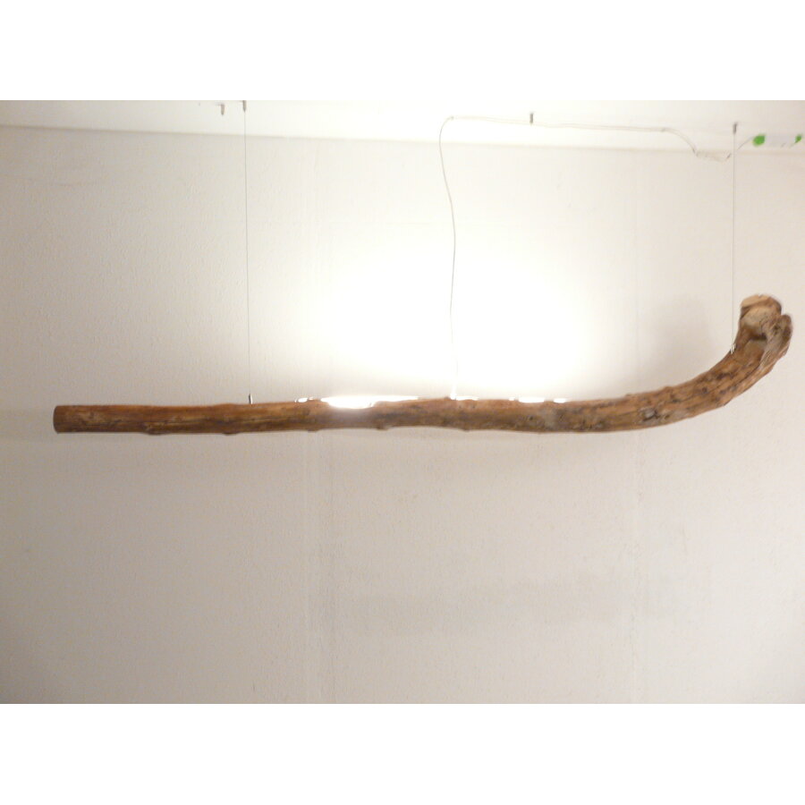 interessante großeTreibholz Hängeleuchte-7