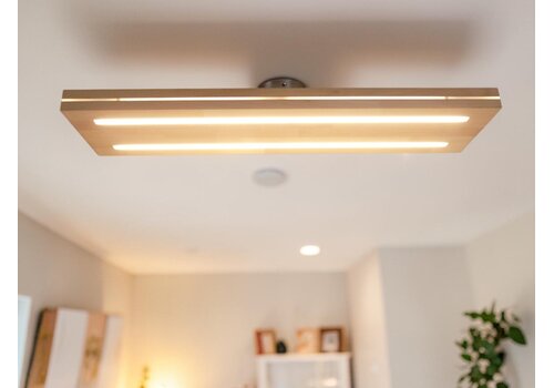  Sandwich Deckenleuchte Holzlampe  Holz Buche 