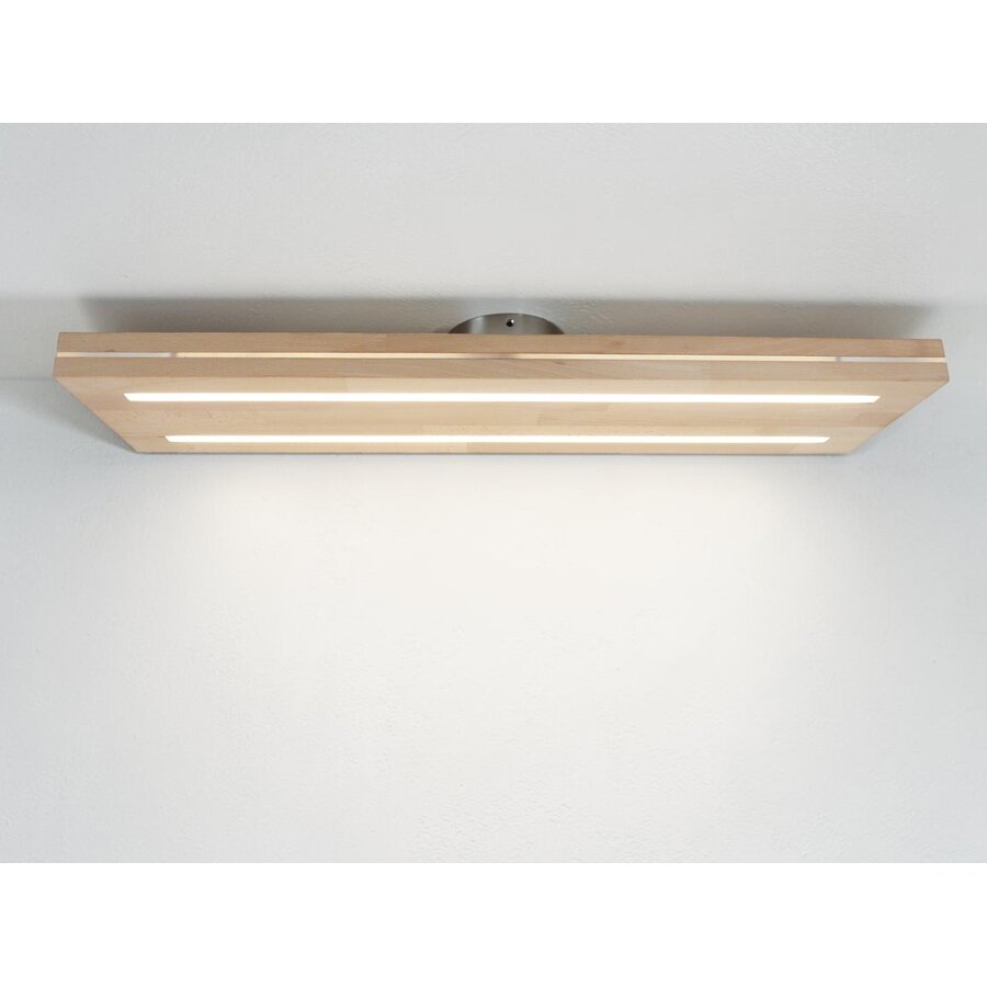 Sandwich Deckenleuchte Holzlampe  Holz  Buche-3