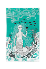 Lush Designs Lush Mermaid tea towel