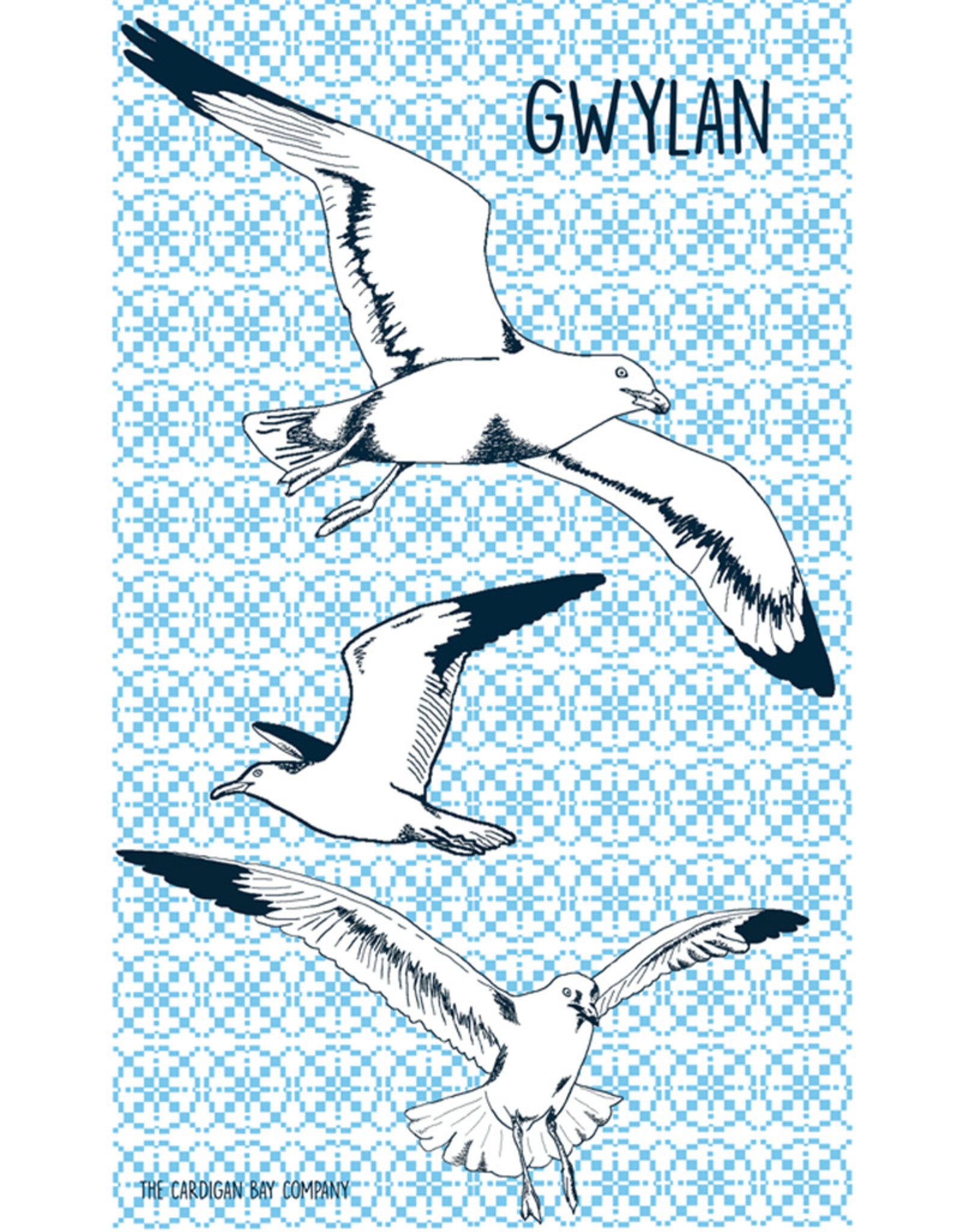 Cardigan Bay Company Gwylan Tea Towel