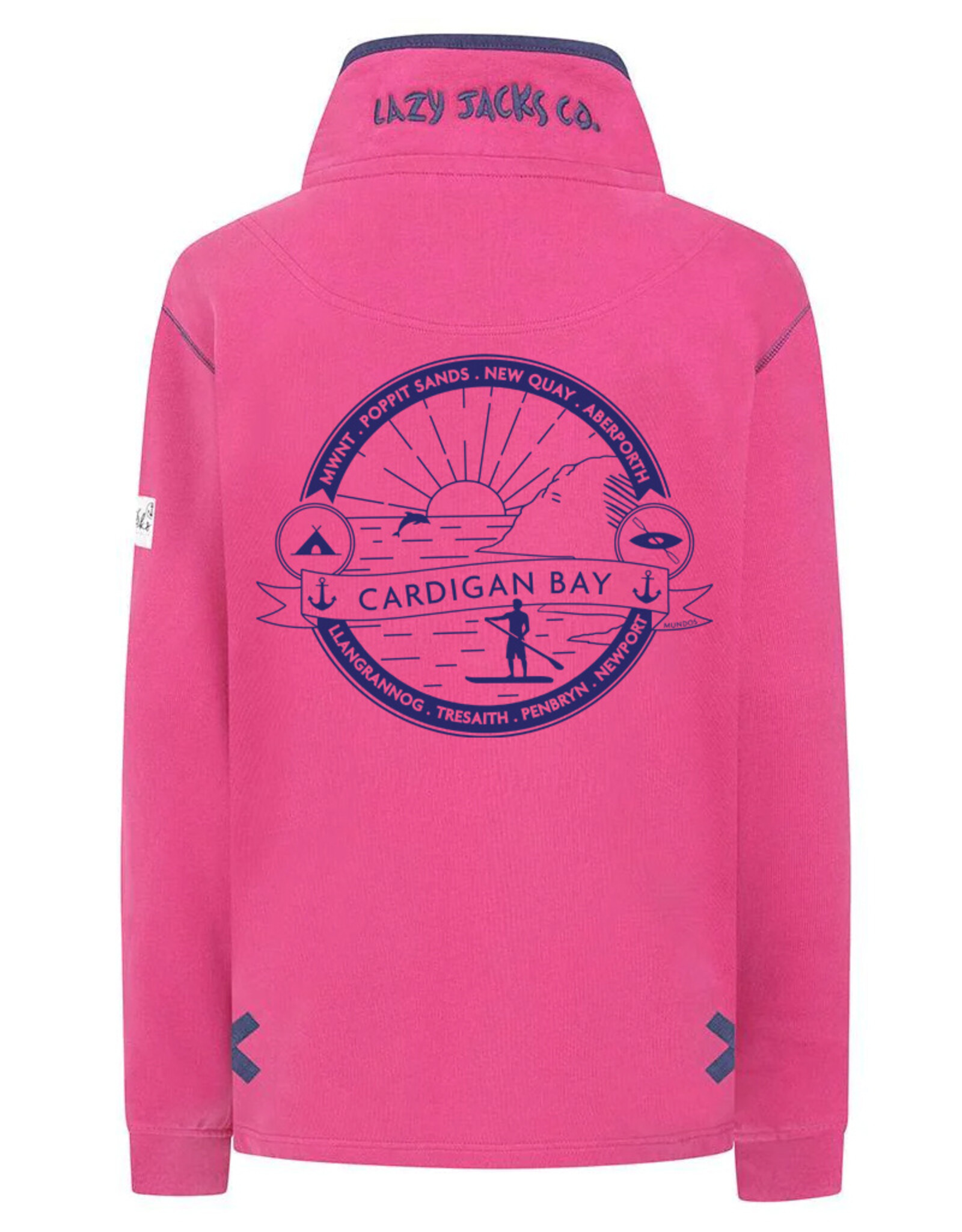 Lazy Jacks Lazy Jacks 1/4 Zip Sweatshirt - LJ3 - Paddleboard