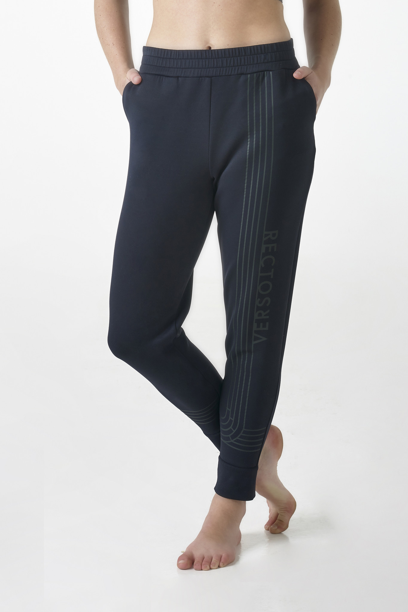 SPACE COLLECTION Linea Black Track pants