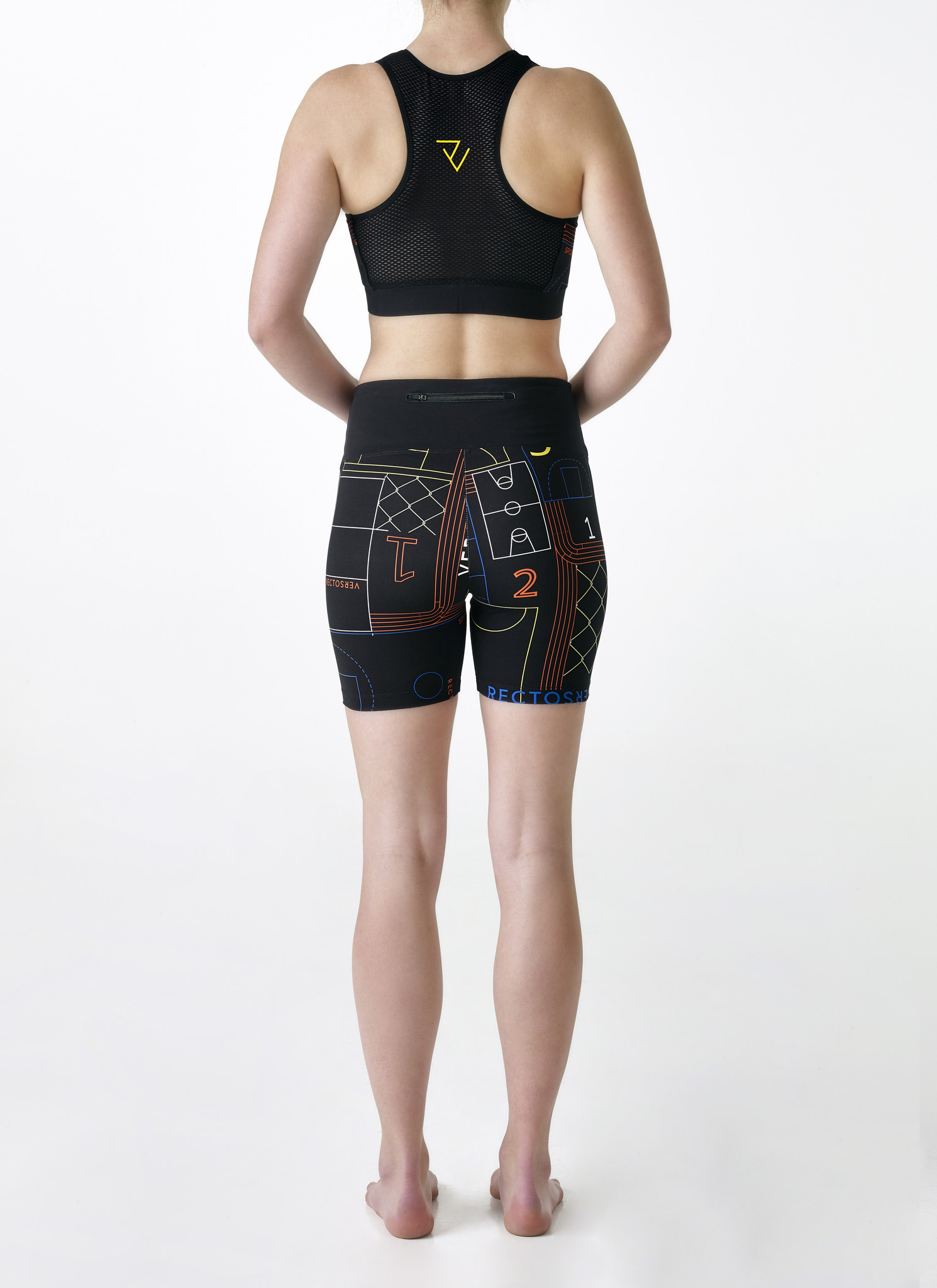 RECTO VERSO Playground multi bicycle shorts