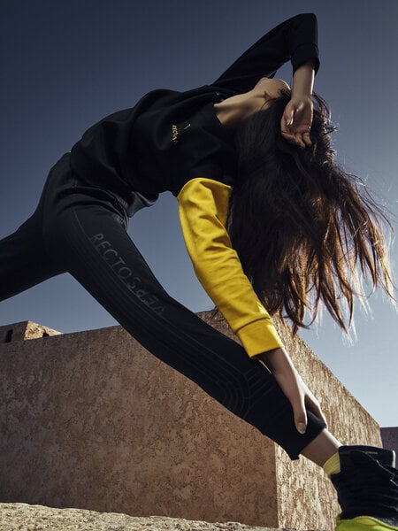 SPACE COLLECTION Linea Black Track pants