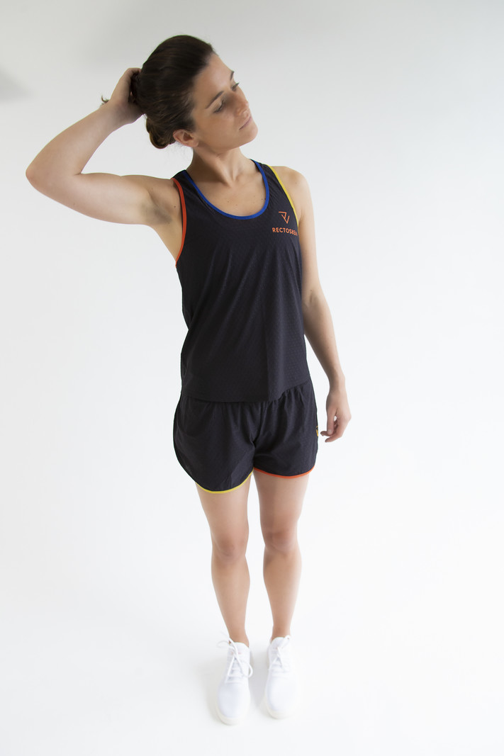 RECTO VERSO Honeycomb Tank Top