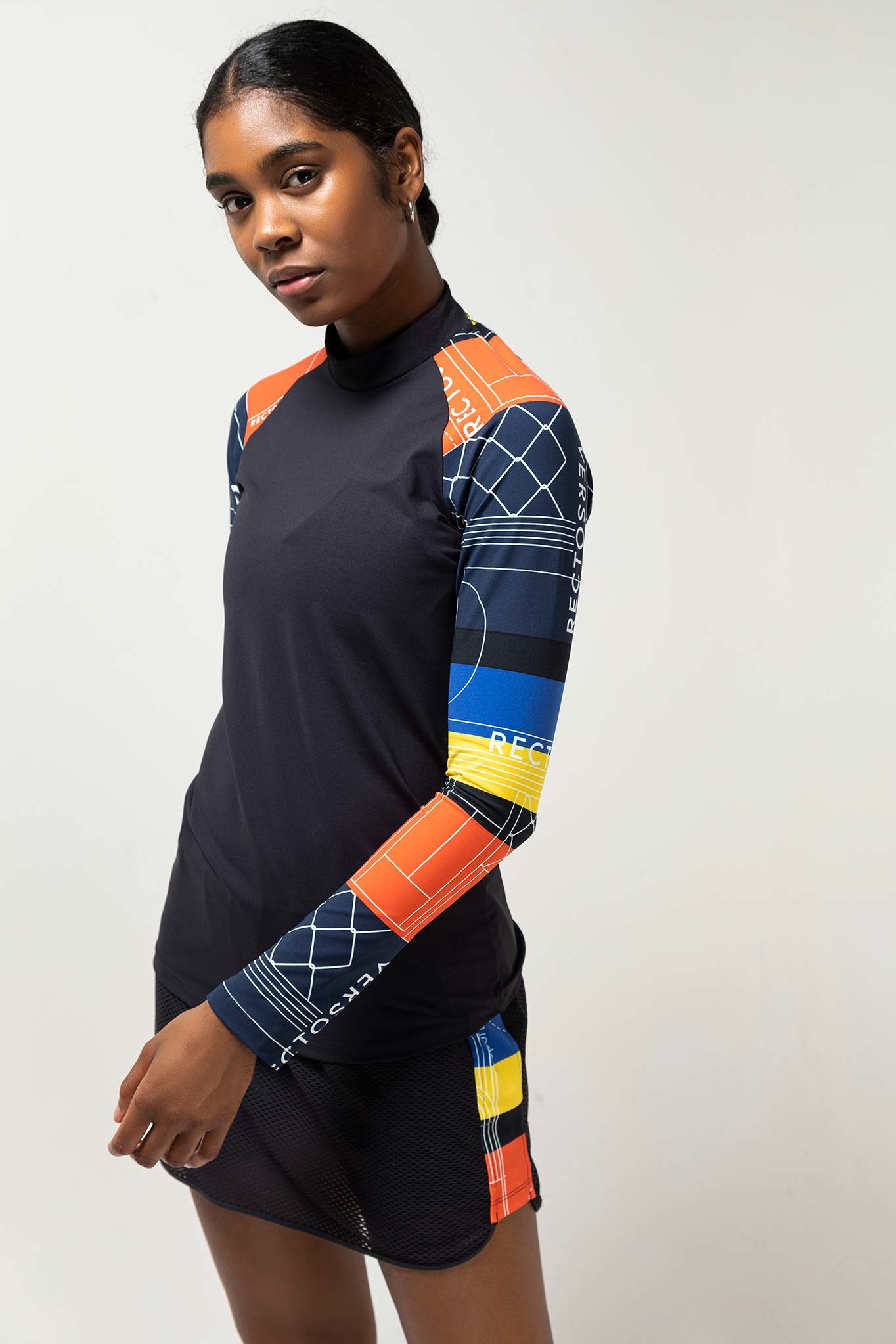 RECTO VERSO Multico tennis skirt