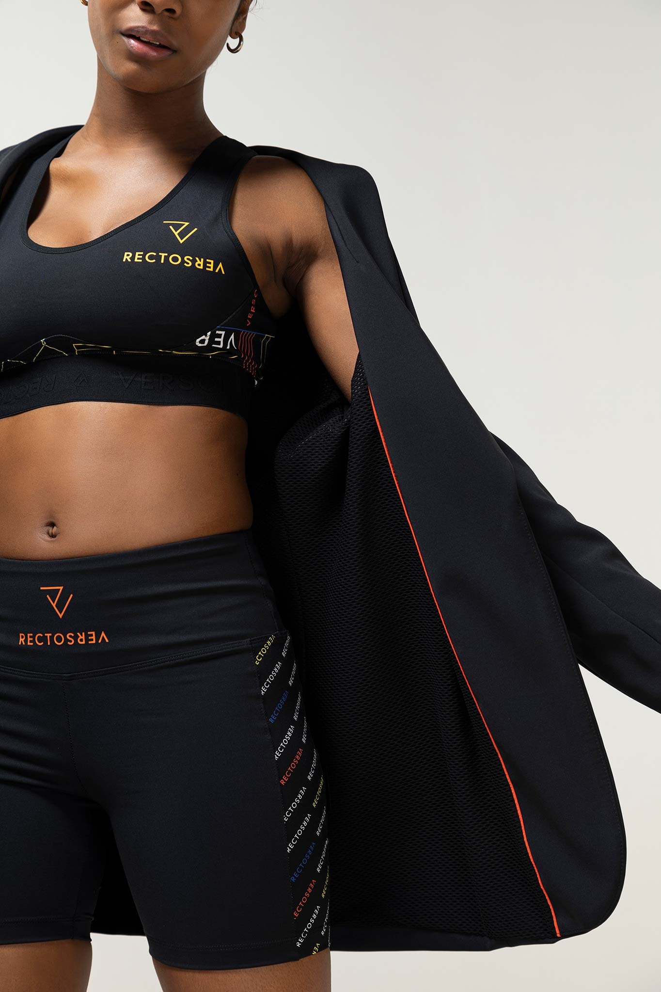 RECTO VERSO Typo short legging