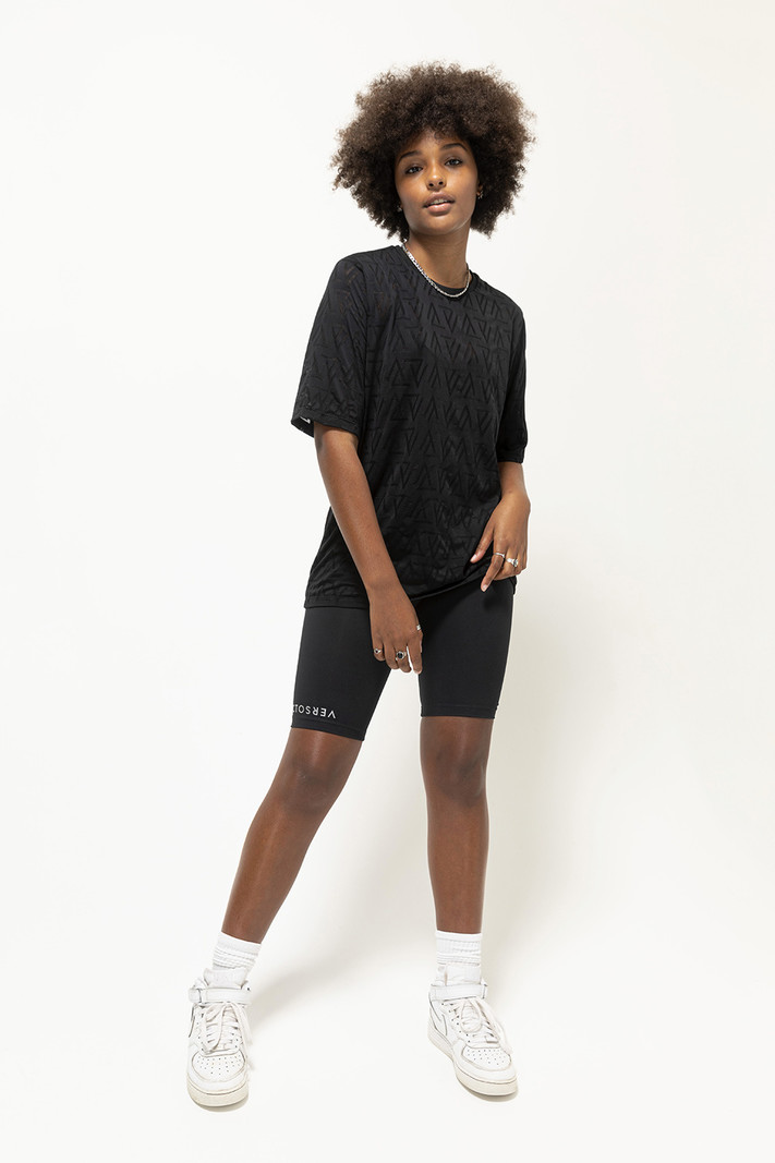 Black Out T-Shirt  RectoVerso sportswear for women - RectoVerso