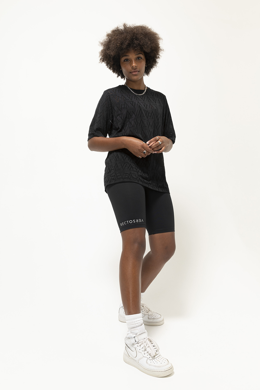 RECTO VERSO Black Out short legging
