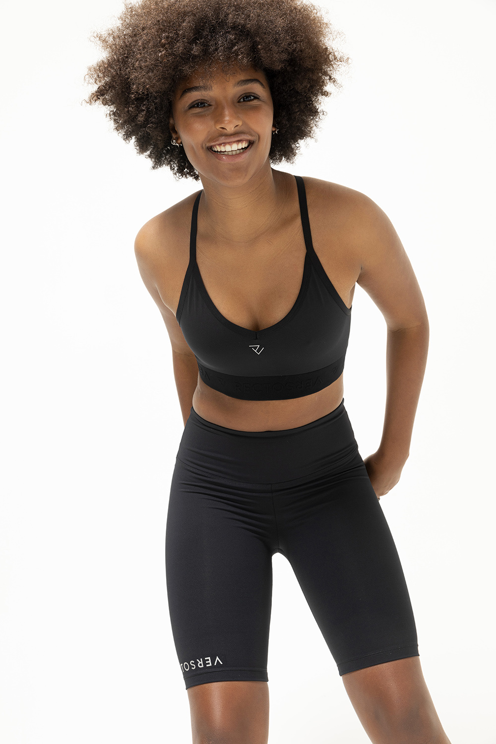 RECTO VERSO Black Out short legging