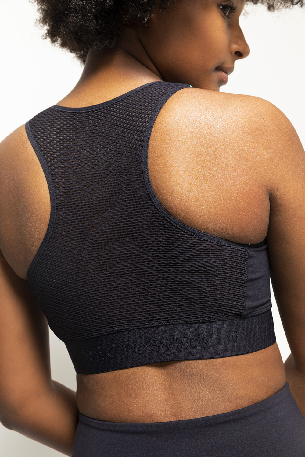 RECTO VERSO Dark Comic sports bra