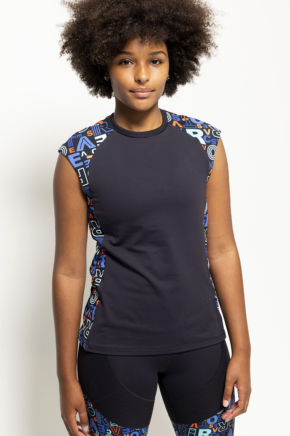 RECTO VERSO Dark Comic Tank Top