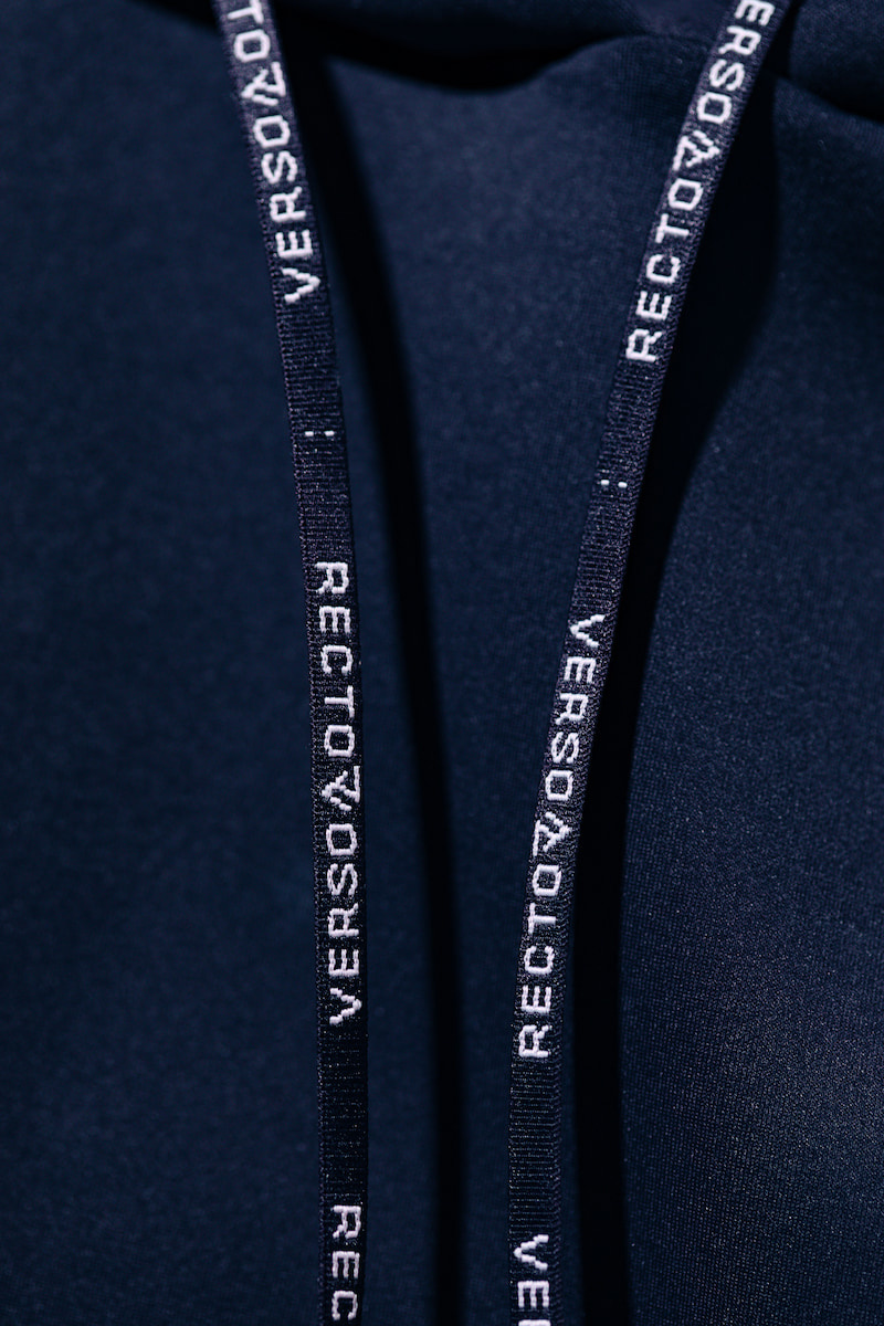 RECTO VERSO Sleeveless Spacer Hoodie Robin