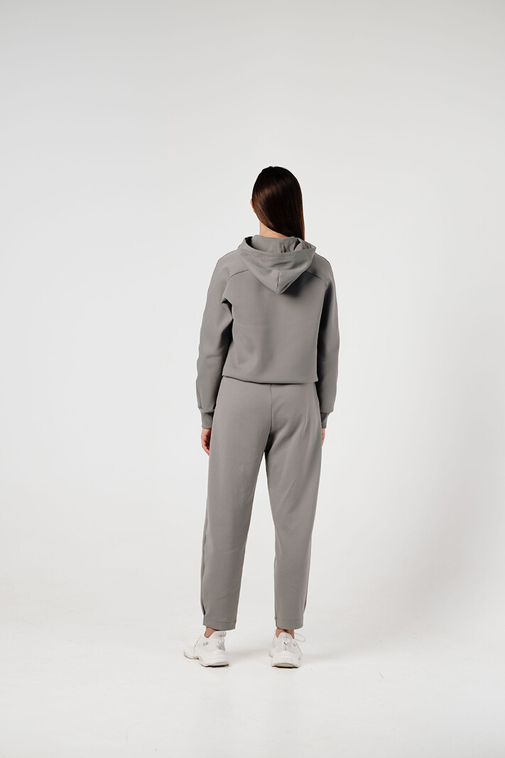 Balloon Jogging Storm Grey  RectoVerso premium activewear for