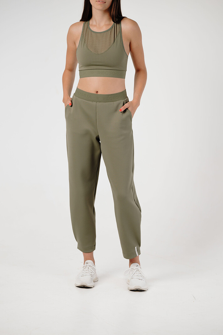 Balloon Jogging Olive  RectoVerso premium activewear for women -  RectoVerso Sports