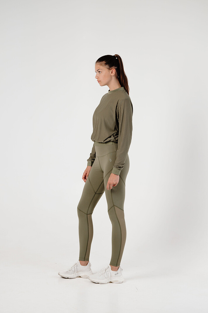 RECTO VERSO Olive Sweater