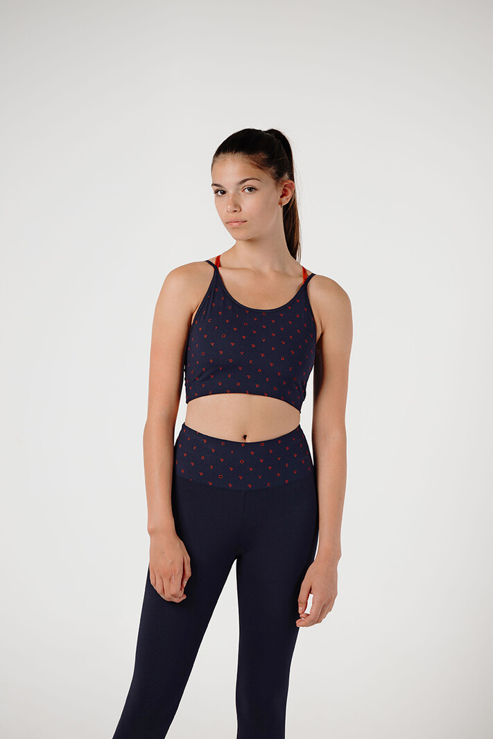 Comic Sports Bra l RectoVerso sportswear for women - RectoVerso Sports