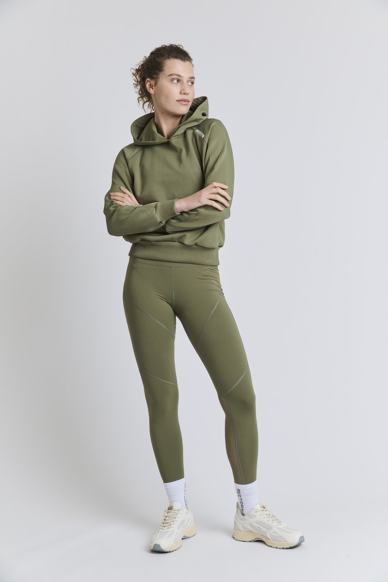Balloon Jogging Olive  RectoVerso premium activewear for women