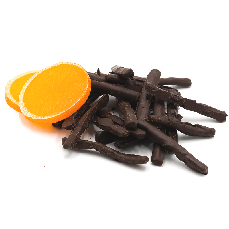 Dark Chocolate Orange Sticks are new to me. Since someone asked