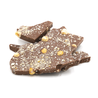 The Belgian Chocolate Makers Broken bars (milk 44% with hazelnuts) 200 Grs The Belgian Chocolate Makers Broken bars (milk 44% with hazelnuts) 200 Grs