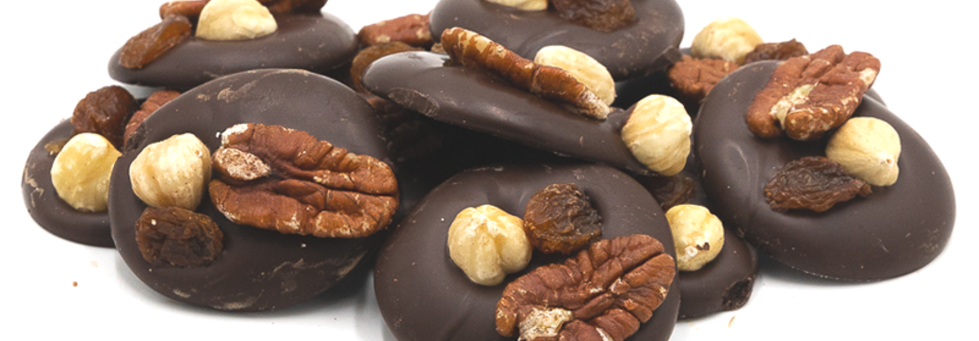 Dark with pecan, nuts & grapes
