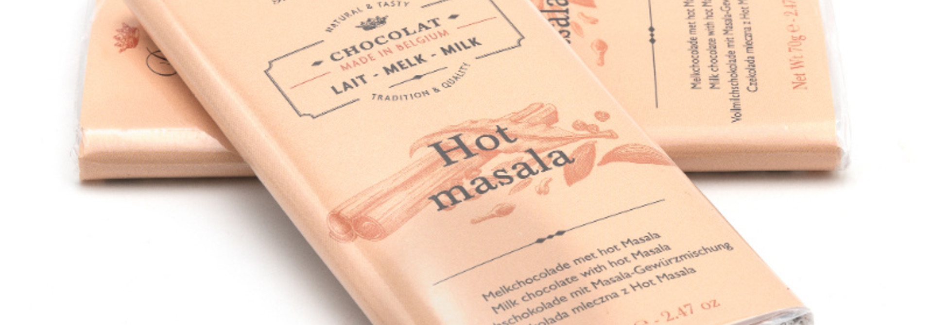 Dolfin milk chocolate (hot masala)