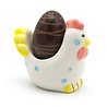 The Belgian Chocolate Makers Egg in porcelaine (dark) 30 Grs The Belgian Chocolate Makers Egg in porcelaine (dark) 30 Grs