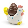 The Belgian Chocolate Makers Egg in porcelaine (milk) 30 Grs The Belgian Chocolate Makers Egg in porcelaine (milk) 30 Grs