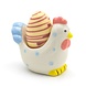 The Belgian Chocolate Makers Egg in porcelaine (white) 30 Grs The Belgian Chocolate Makers Egg in porcelaine (white) 30 Grs