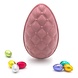 The Belgian Chocolate Makers Elegant egg XL (ruby) 240 Grs The Belgian Chocolate Makers Elegant egg XL (ruby) 240 Grs
