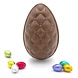 The Belgian Chocolate Makers Elegant egg XL (milk) 240 Grs The Belgian Chocolate Makers Elegant egg XL (milk) 240 Grs