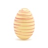 The Belgian Chocolate Makers Easter striped egg S (white chocolate) 30 Grs The Belgian Chocolate Makers Easter striped egg S (white chocolate) 30 Grs