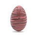 The Belgian Chocolate Makers Easter striped egg S (ruby chocolate) 30 Grs The Belgian Chocolate Makers Easter striped egg S (ruby chocolate) 30 Grs