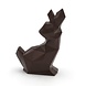 The Belgian Chocolate Makers Diamond bunny (dark) 45 Grs The Belgian Chocolate Makers Diamond bunny (dark) 45 Grs