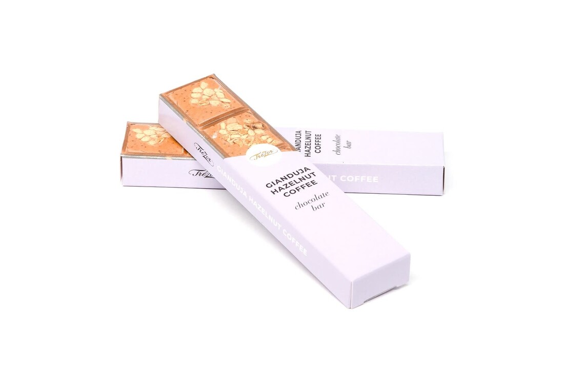 Gianduja bar (hazelnut, coffee)