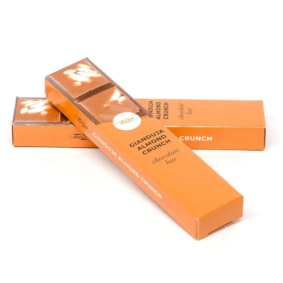 Gianduja bar (almond crunch)