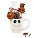The Belgian Chocolate Makers Halloween ghost mug (milk) 200 Grs The Belgian Chocolate Makers Halloween ghost mug (milk) 200 Grs