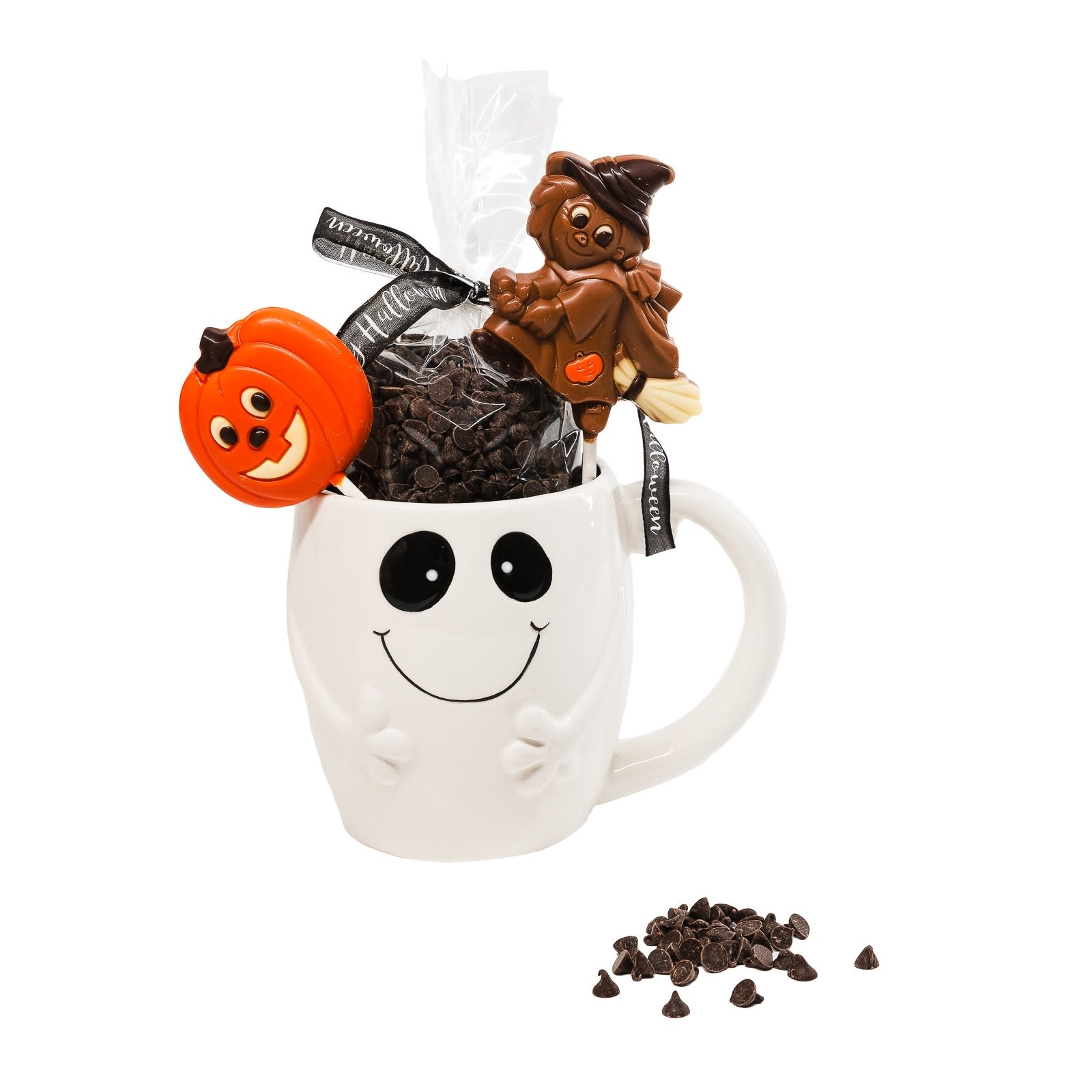Halloween ghost mug (dark) 200 Grs Halloween ghost mug (dark) 200 Grs
