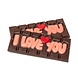 The Belgian Chocolate Makers Chocolate bar ''I love you'' (dark) 45 Grs The Belgian Chocolate Makers Chocolate bar ''I love you'' (dark) 45 Grs