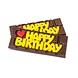 The Belgian Chocolate Makers Chocolate bar ''Happy Birthday'' (dark) 45 Grs The Belgian Chocolate Makers Chocolate bar ''Happy Birthday'' (dark) 45 Grs