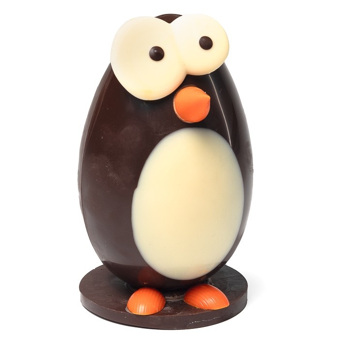 Penguin 3D figurine (dark chocolate) 300 Grs Penguin 3D figurine (dark chocolate) 300 Grs