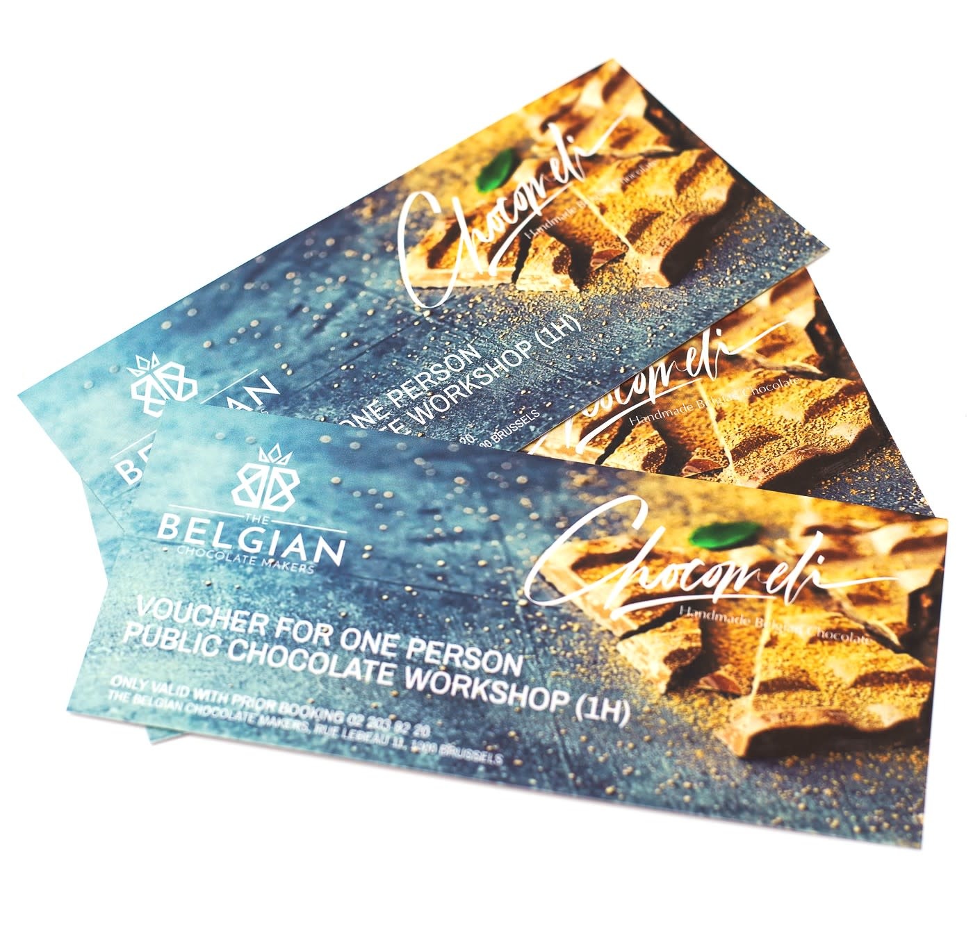 Chocolate workshop gift card (voucher for one person) Chocolate workshop gift card (voucher for one person)