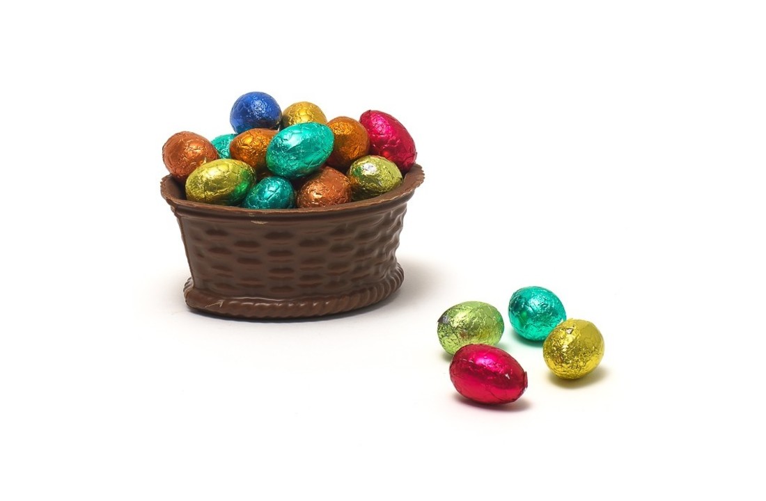 Basket with eggs (milk) 230 grs