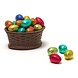 The Belgian Chocolate Makers Basket with Easter eggs (milk chocolate) 280 Grs The Belgian Chocolate Makers Basket with Easter eggs (milk chocolate) 280 Grs