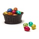 The Belgian Chocolate Makers Basket with Easter eggs (dark chocolate) 280 Grs The Belgian Chocolate Makers Basket with Easter eggs (dark chocolate) 280 Grs