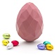 The Belgian Chocolate Makers Diamond Easter egg XL (ruby chocolate) 320 Grs The Belgian Chocolate Makers Diamond Easter egg XL (ruby chocolate) 320 Grs