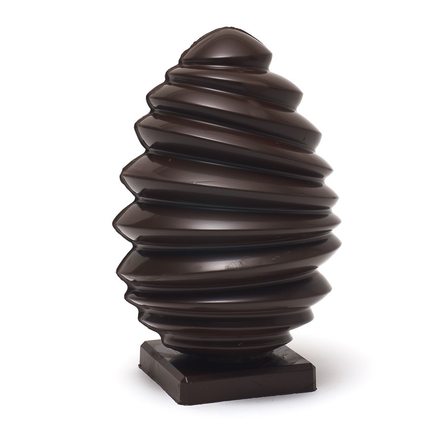 Pagoda Easter egg XL (dark chocolate) 400 Grs Pagoda Easter egg XL (dark chocolate) 400 Grs