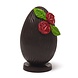 The Belgian Chocolate Makers Floral Easter egg XL (dark chocolate) 400 Grs The Belgian Chocolate Makers Floral Easter egg XL (dark chocolate) 400 Grs