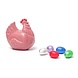 The Belgian Chocolate Makers Easter hen (ruby) 80 Grs The Belgian Chocolate Makers Easter hen (ruby) 80 Grs
